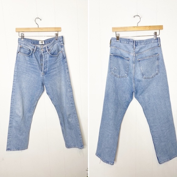 Agolde Jeans 90’s High Rise Straight Jeans 27 - Picture 3 of 11
